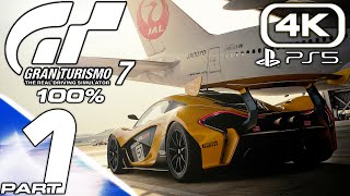 GRAN TURISMO 7 PS5 Gameplay Walkthrough Part 1 - Sunday Cup (100% FULL GAME 4K 60FPS) No Commentary