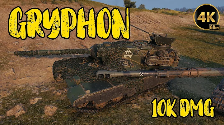 World Of Tanks Gryphon  (10k Damage, 8 Kills)