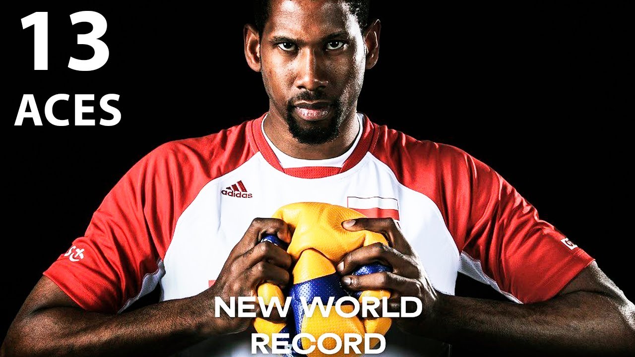 Wilfredo Leon Destroys Serbia With 13 Aces Vnl 2021 New Record In Volleyball History Youtube
