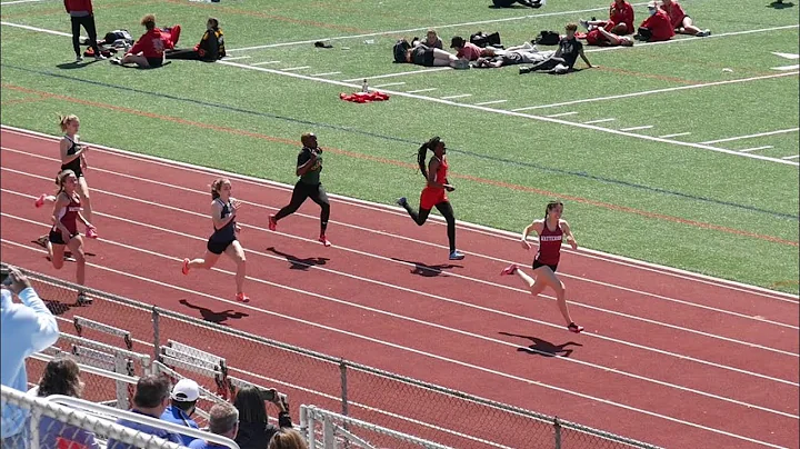 Anna Kessler 25.01 Girls 200m Final - 2021 Gary Sm...