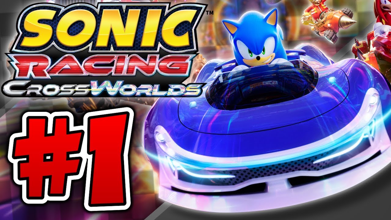 (Let's Play) SONIC RACING CROSSWORLDS [#1] Donpa Grand Prix (PC, 4K/2160p, 60fps)