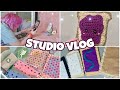 creating new products &amp; ideas 🍦🍳🥓 | studio vlog 004 |