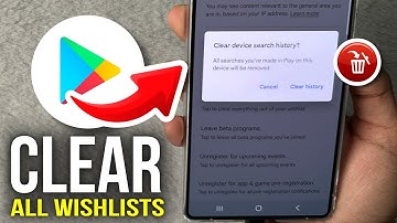 How to Clear All Wishlists in Google Play Store -  2025