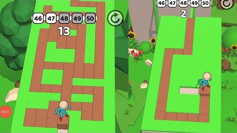 Stacky Dash #Level 47 - 50 ( Android & IOS Gameplays )