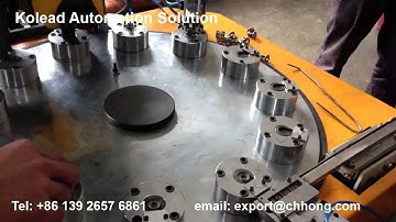 Automatic Hydraulic Press with Multi-station Rotary Index Table