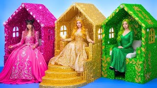 Rénovation de Maison PAS CHER vs ÉCONOMIQUE vs LUXUEUSE 😍💎 Meilleures Idées de Rénovation de Pièce