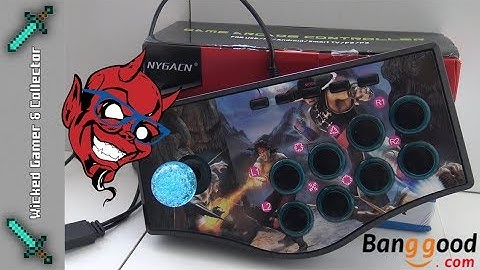 Budget Arcade Retro Game Controller Nygaen Review, Unboxing & Teardown Repair