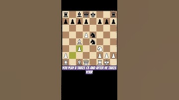 Italiano opening deadly chess trap #chess #chesstraps