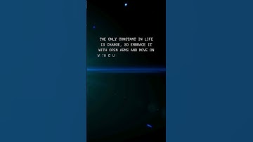 The only constant in life is change! #shorts #shortvideo #thesparkoflife #change #impermanence