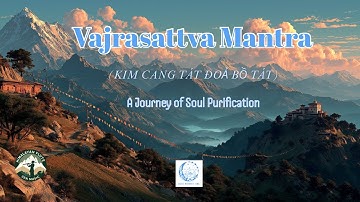 Vajrasattva Mantra (100 Syllables) | Meditative Sound of Buddhist | Peaceful Chanting