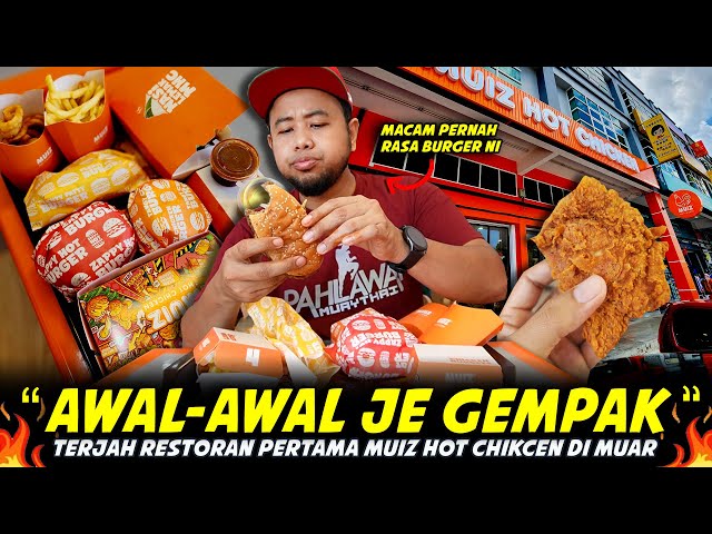 KEDAI RAMAI SEBAB TAK KENA BOIKOT?. Yang Nak Cuba Sila Tengok Video Ni..Terjah MUIZ HOT CHICKEN MUAR class=