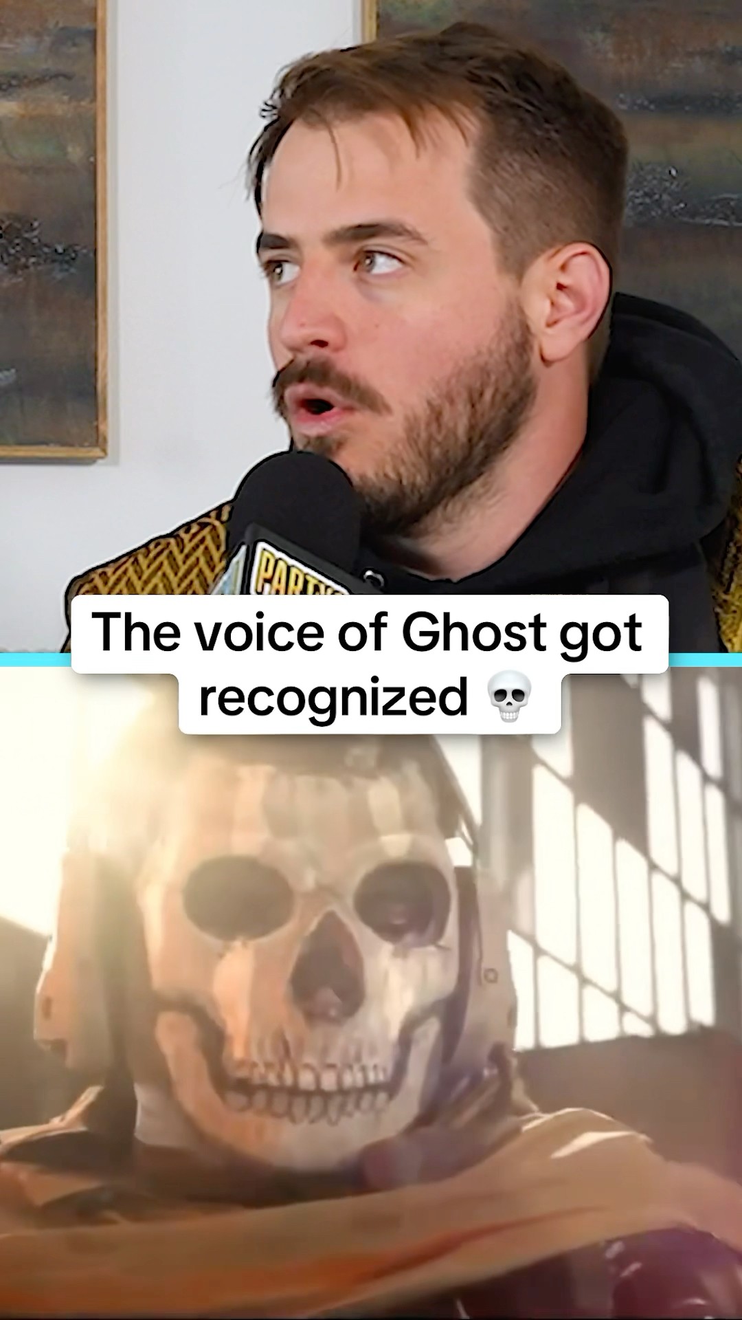 Friends are never going to believe him ?
