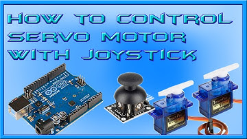 how to control servo motor with joystick [hindi]