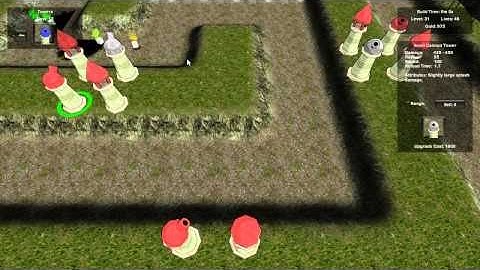 Simple Tower Defence WIP 3