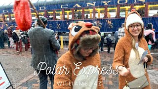 The Real Polar Express Train Ride in Williams Arizona I The Grand Canyon Railway and Hotel