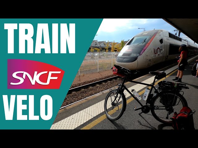 Voyager avec son vélo dans un train : TGV, TER, Intercités ?