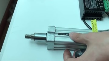 Stepper motorized linear actuator direct drive or foldback type from RobotDigg