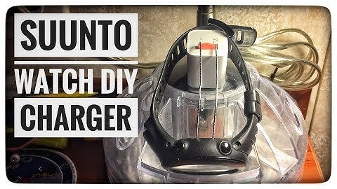 Suunto Ambit 3 GPS Watch Charger How To DIY