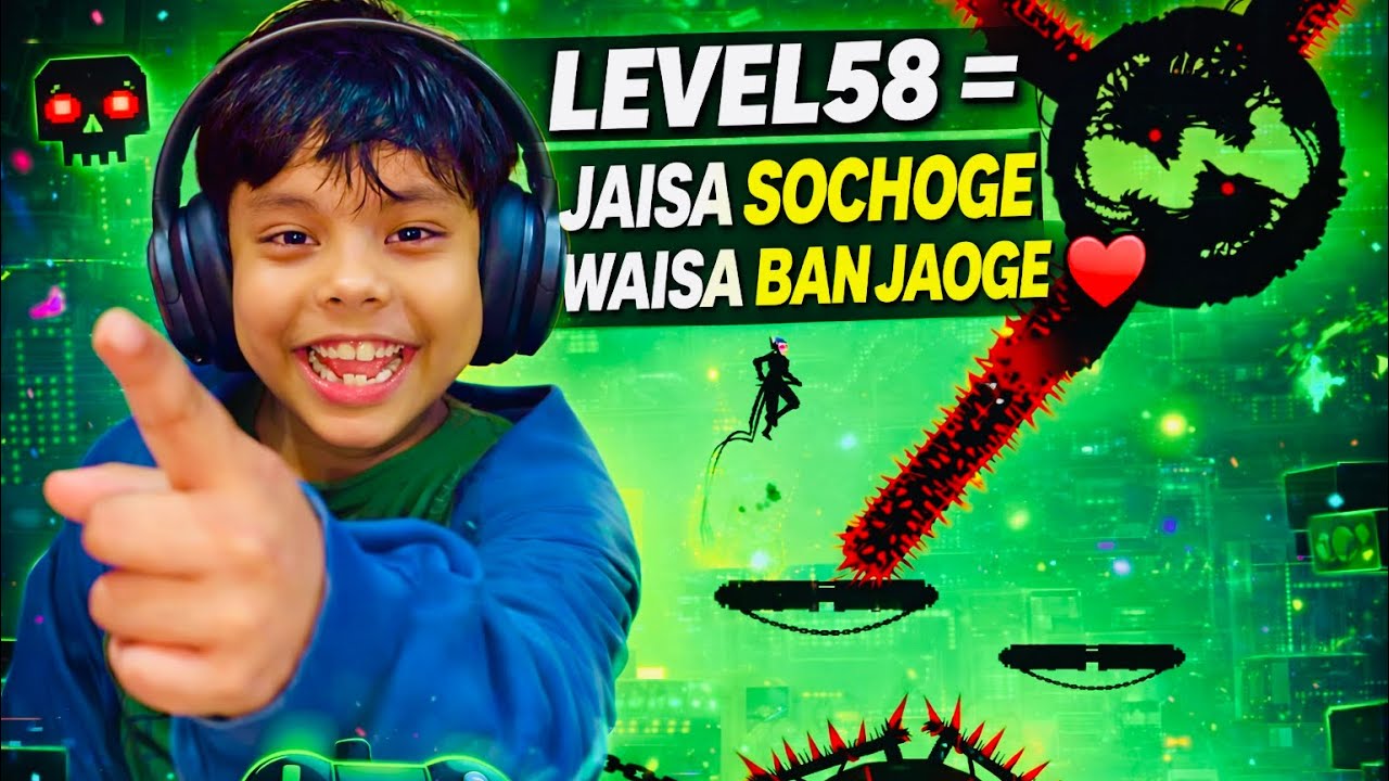 LEVEL 58 = JAISA SOCHOGE WAISA BAN JAOGE 😈🔥 | NINJA ARASHI 2 | BEST ...