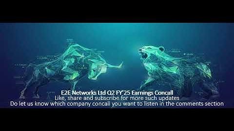 E2E Networks Ltd Q2 FY’25 Earnings Concall