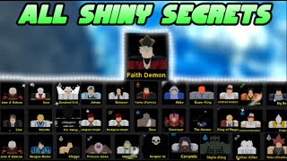 I Got All INSANE Shiny SECRET Fighters | Anime Fighters Simulator !