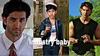 Industry Baby + Kolaveri Di ✨ Whatsapp Status Ll ❤️ Hrithik Roshan Ll Nice Status