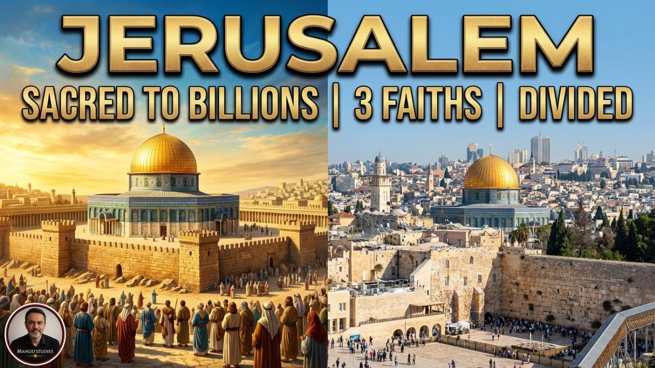 The Entire History of Jerusalem: Sacred to Billions | Claimed by Three Faiths | Divided Capital