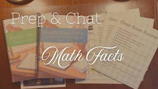 Weekly Math Fact Practice & a Giveaway!