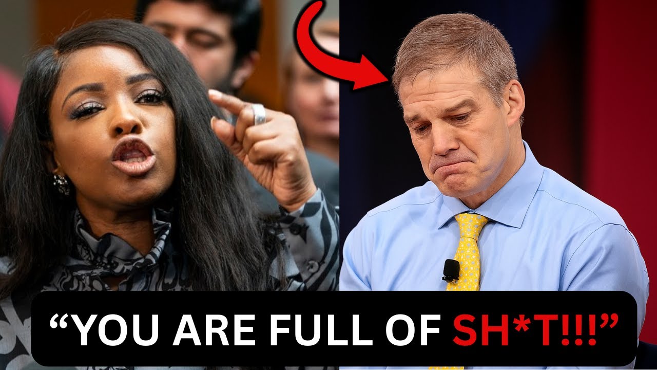 Jasmine Crockett SILENCES Jim Jordan in Viral Hearing Moment about not knowing basic laws