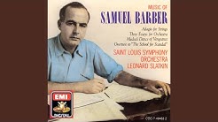 Barber: The School For Scandal Overture Op. 5