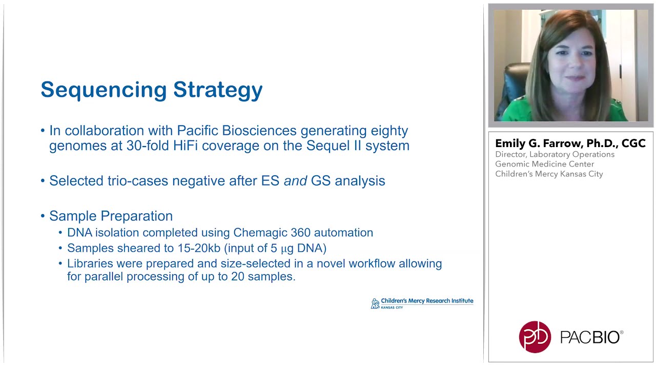 Applications of Third Generation Sequencing in Unsolved Disease - YouTube