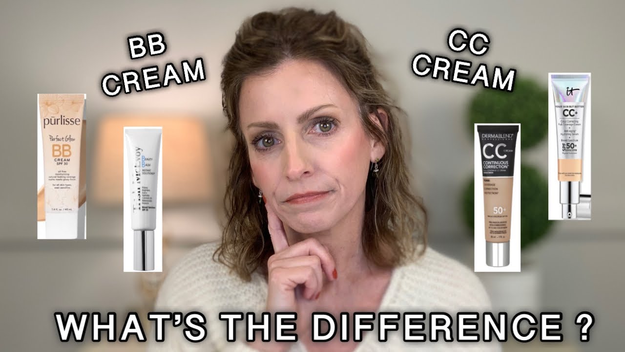 What's the Difference Between BB Cream and CC Cream