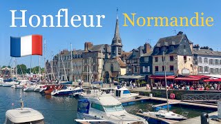 Walk in Honfleur 🇫🇷 Normandy ⚓️ Visit the Town Market and the Harbour