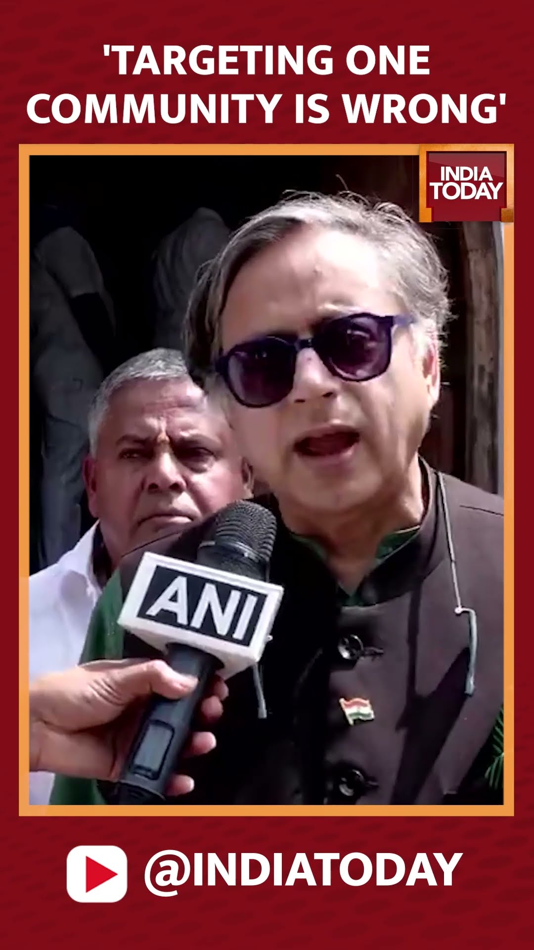 Shashi Tharoor Condemns Maharashtra Minister Nitesh Rane's Remark On Muslims #shorts #shashitharoor