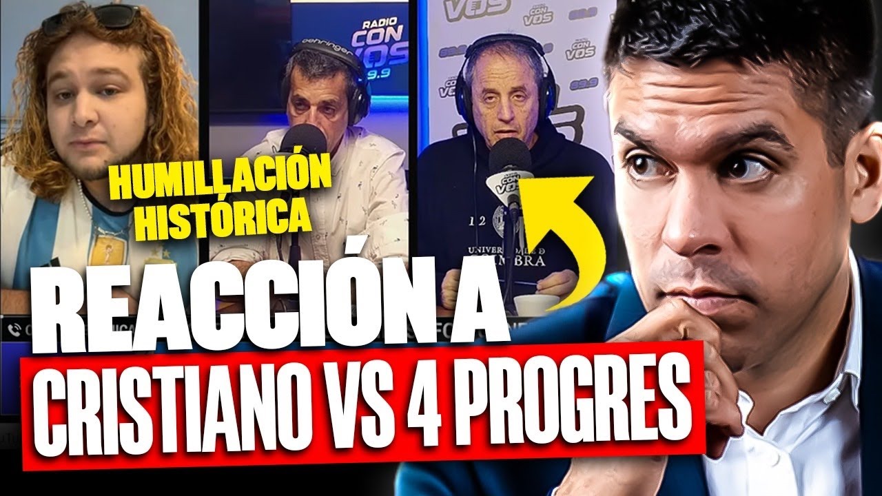 FILÓSOFO CRISTIANO FULMINA A PERIODISTAS PROGRES 🔥