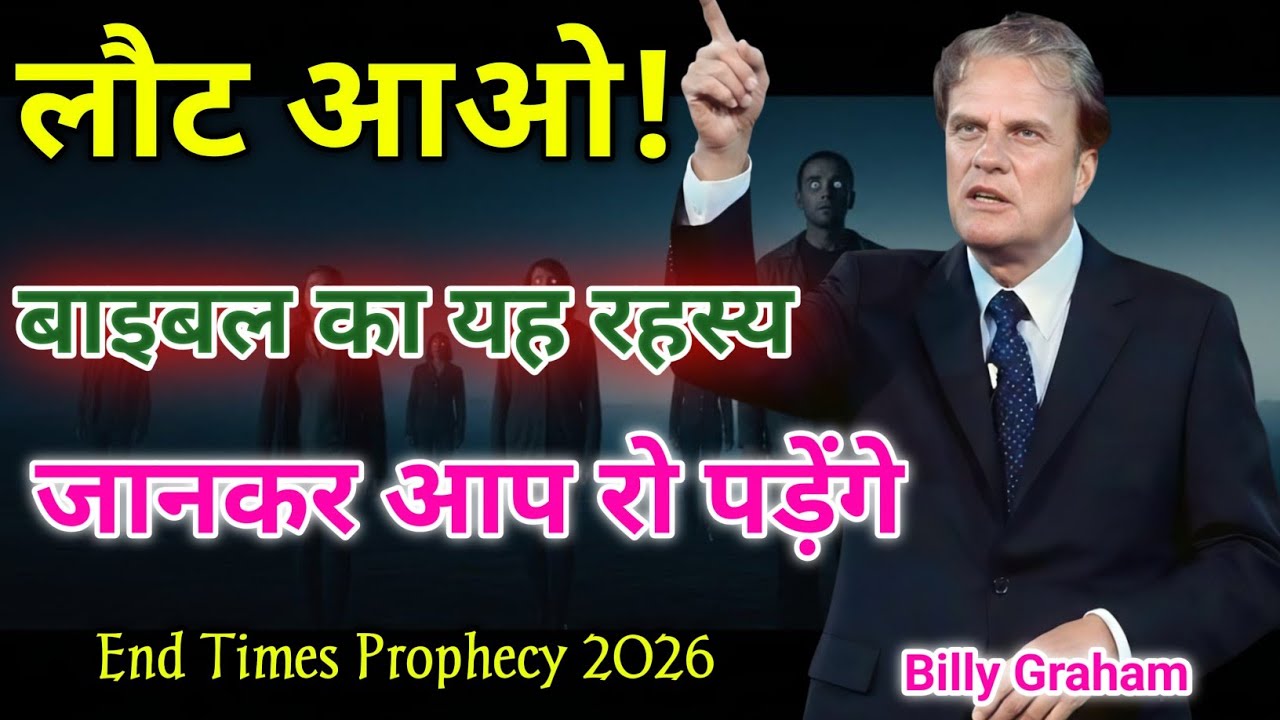 लौट आओ! - बाइबल का यह रहस्य जानकर आप रो पड़ेंगे | End Times Prophecy 2026