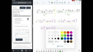 Factoring by Grouping with 6 Terms Example