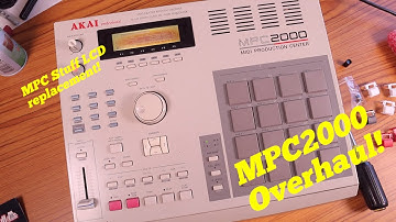 Akai MPC2000 New MPC Stuff Screen & Tact Switches - Do It Yourself Musician #45