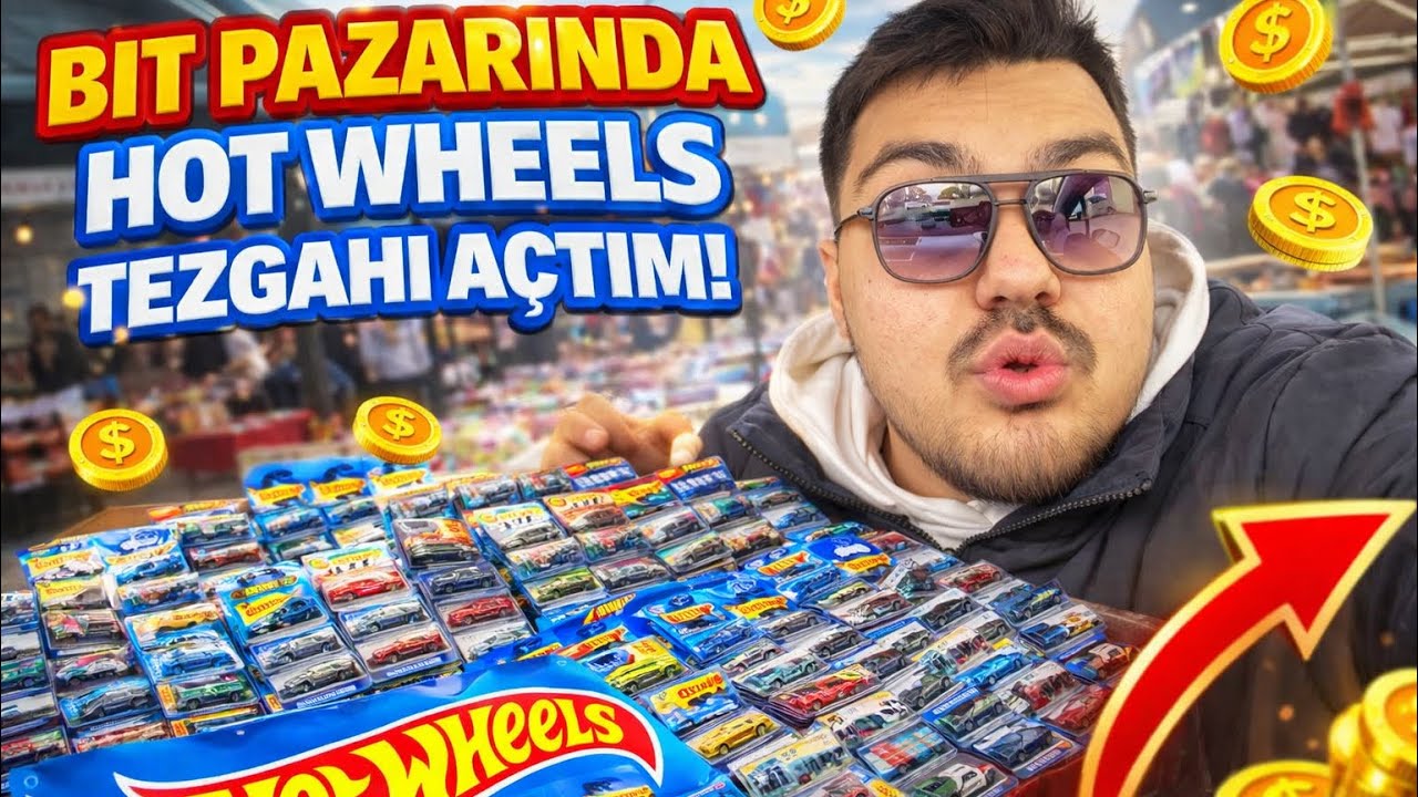 Я открыла киоск с машинками Hot Wheels на блошином рынке 😱💰
