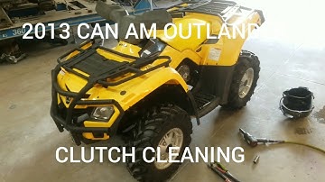 CANAM OUTLANDER CLUTCH NOT WORKING PROPERLY WHY? EASY FIX DIY