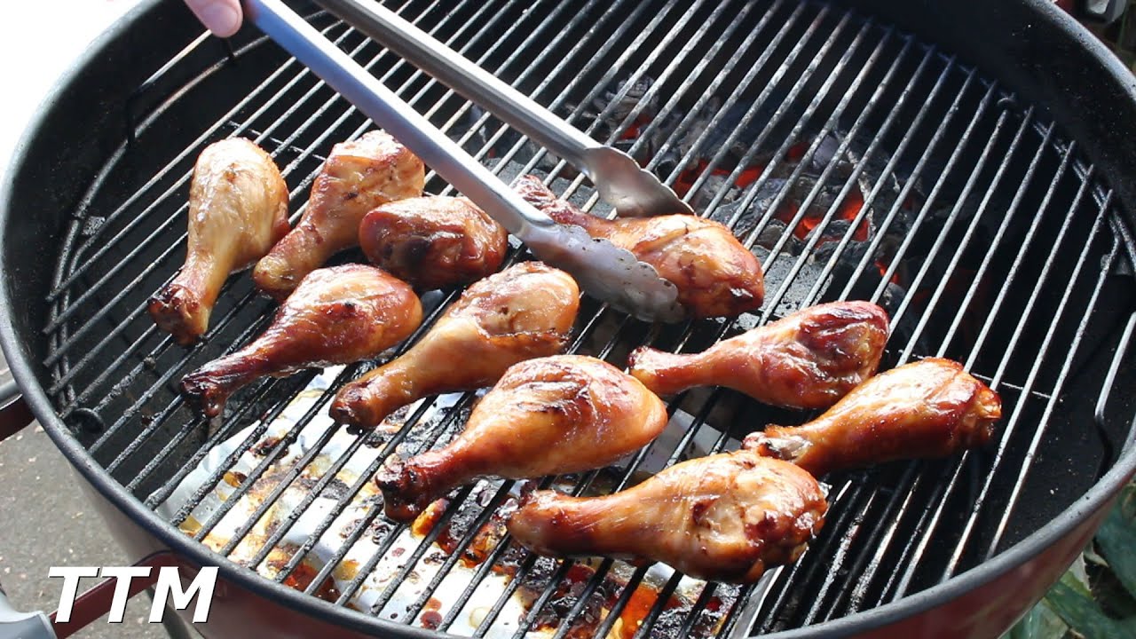 OXO Good Grips Grilling Tools Set Review~BBQ Teriyaki Chicken Legs