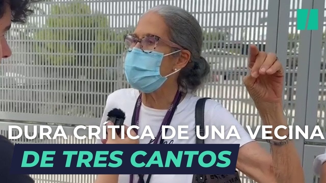 La dura CRÍTICA de una vecina de TRES CANTOS afectada por el INCENDIO: 