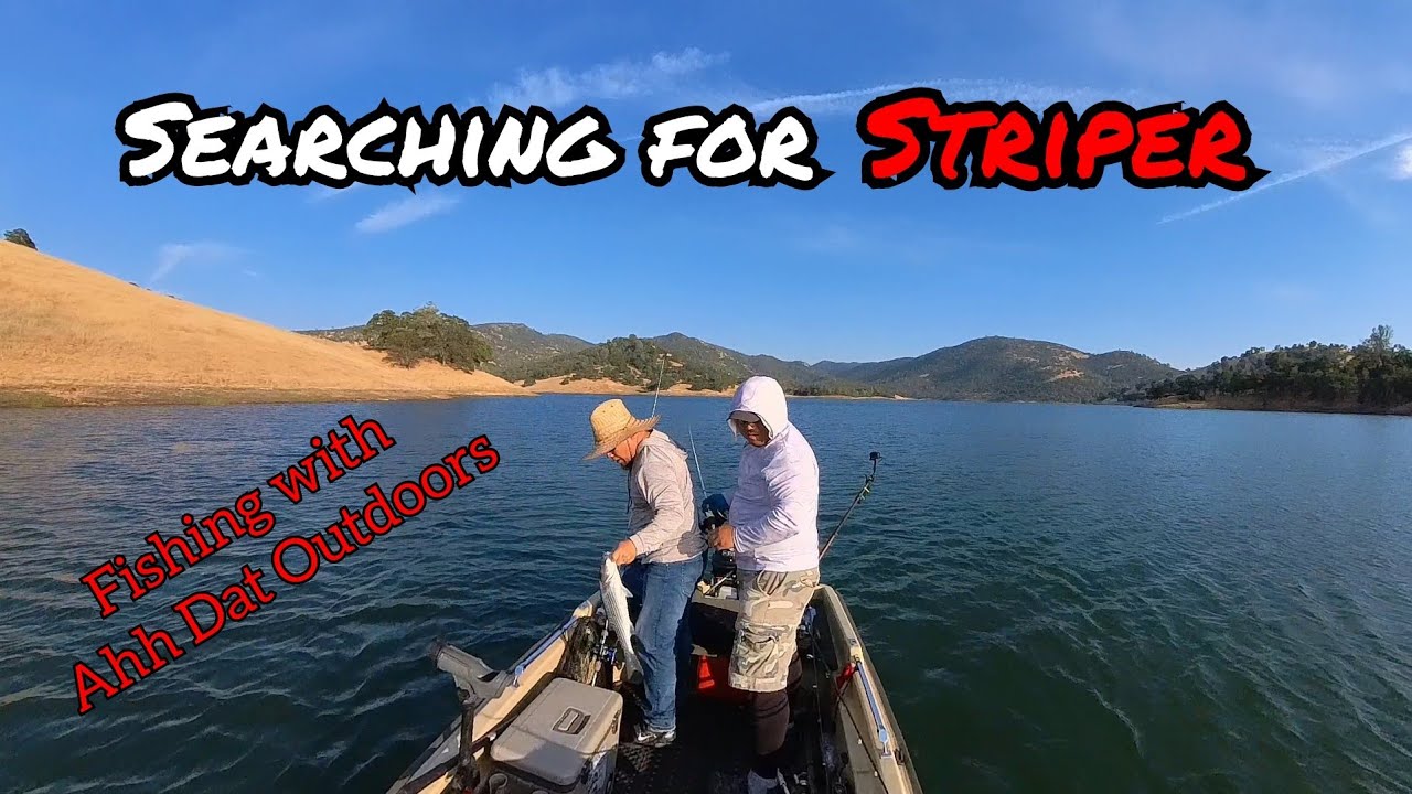 New Hogan Lake Summer Striper Fishing YouTube