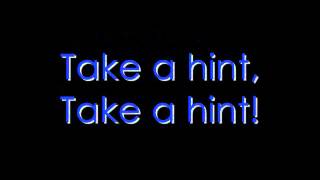 Take A Hint Lyric Video Resimi