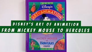 Art of Animation From Mickey Mouse to Hercules (flip through) Disney Artbook