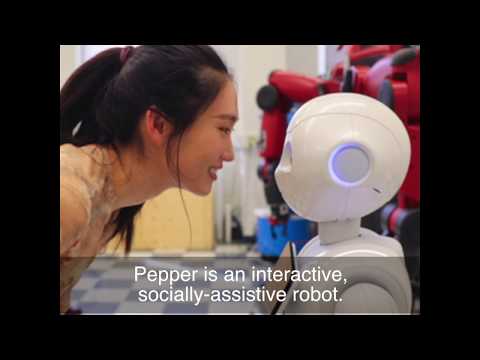 Meet Pepper: An AI robot that will reduce wait times in hospitals