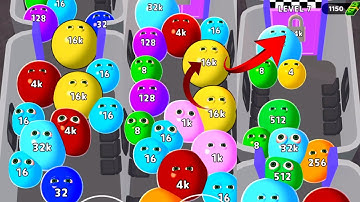 Into The Crowd | impossible Jelly 2048 ball passed into the crowd video games Android, iOS New Level