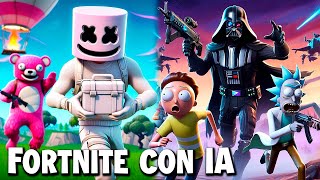 Rap de Fortnite con imágenes IA ¡INCREÍBLE! 🔥