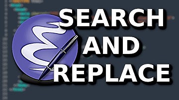Emacs Search and Replace