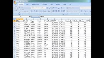 Hooking Up SAS and Excel - Part 3 - DMS export and input wizards - by Colin Harris - Knoware